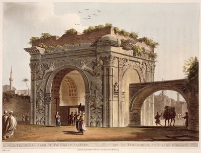 A Triumphal Arch of Tripoli in Barbary, plate 24 from 